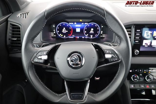 Skoda Karoq Sportline 1.5 TSI DSG Sportline, AHK, Navi, el. Klappe, ACC, Kamera, 19-Zoll 