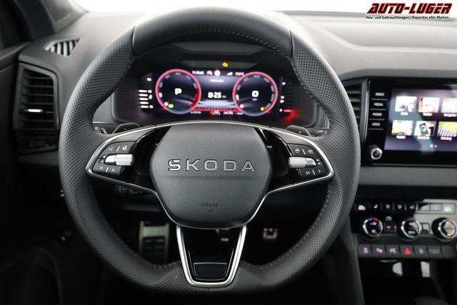 Skoda Karoq Sportline 1.5 TSI DSG Sportline, Navi, CANTON, Matrix, AreaView, Side, Kamera, el. Klappe, FS-beheizbar, 5 J.-Garantie 