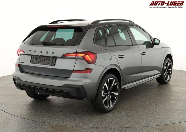 Skoda Kamiq Monte Carlo 1.5 TSI Carlo, Pano, AHK, Matrix, Navi, el. Klappe, 18-Zoll, 5 J.-Garantie 