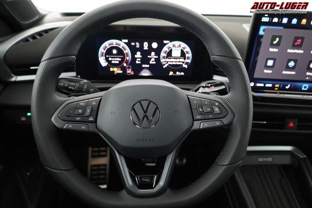 Volkswagen T-Roc 1.5 eTSI 110 kW R-Line DSG Black, AHK, IQ.Light, Kamera, el. Klappe, 19-Zoll 