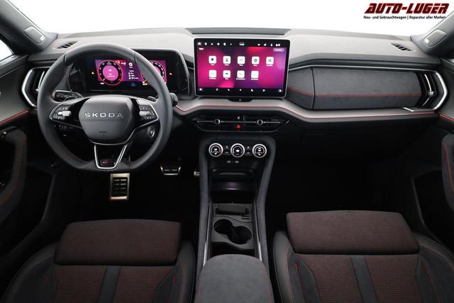 Skoda Kodiaq 2.0 TSI 195 kW 4x4 RS DSG RS, AHK, Navi, Matrix, Canton, Side, FS-beheizbar, el. Klappe, Kamera, 20-Zoll, 5 J.-Garantie 