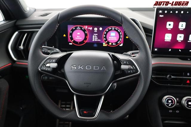 Skoda Kodiaq 2.0 TSI 195 kW 4x4 RS DSG RS, AHK, Navi, Matrix, Canton, Side, FS-beheizbar, el. Klappe, Kamera, 20-Zoll, 5 J.-Garantie 