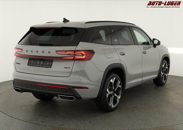 Skoda Kodiaq 2.0 TSI 195 kW 4x4 RS DSG RS, AHK, Navi, Matrix, Canton, Side, FS-beheizbar, el. Klappe, Kamera, 20-Zoll, 5 J.-Garantie 