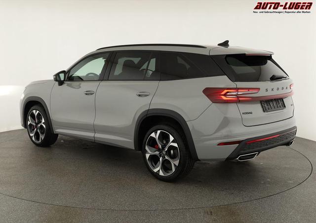 Skoda Kodiaq 2.0 TSI 195 kW 4x4 RS DSG RS, AHK, Navi, Matrix, Canton, Side, FS-beheizbar, el. Klappe, Kamera, 20-Zoll, 5 J.-Garantie 