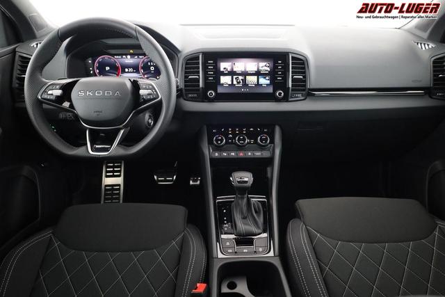 Skoda Karoq Sportline 1.5 TSI DSG Sportline, AHK, Navi, CANTON, Matrix, AreaView, Side, Kamera, el. Klappe, FS-beheizbar, 5 J.-Garantie 