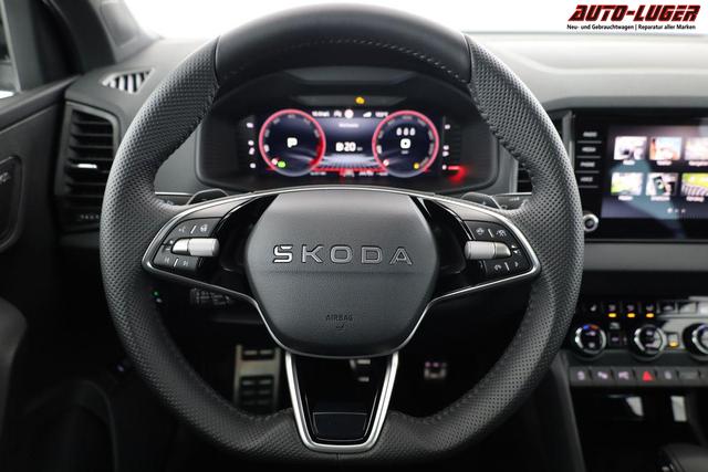 Skoda Karoq Sportline 1.5 TSI DSG Sportline, AHK, Navi, CANTON, Matrix, AreaView, Side, Kamera, el. Klappe, FS-beheizbar, 5 J.-Garantie 