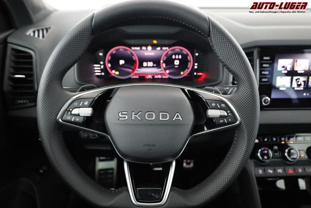Skoda Karoq Sportline 1.5 TSI DSG Sportline, Pano, AHK, Navi, CANTON, Matrix, AreaView, Side, el. Klappe, FS-beheizbar, 5 J.-Garantie 