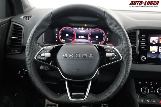 Skoda Karoq Sportline 1.5 TSI DSG Sportline, AHK, Navi, CANTON, Matrix, AreaView, Side, Kamera, el. Klappe, FS-beheizbar, 5 J.-Garantie 