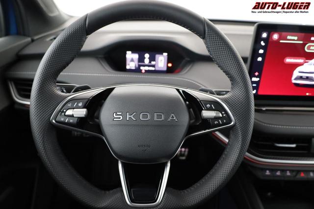 Skoda Elroq 85 x Sportline 85x Sportline, AHK, Matrix, W&auml;rmepumpe, 21-Zoll, Navi, el. Klappe, FS-beheizbar 