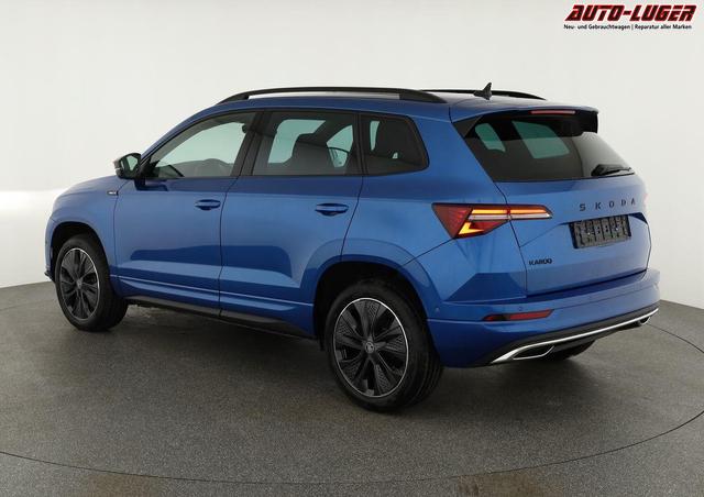 Skoda Karoq Sportline 1.5 TSI DSG Sportline, Pano, AHK, Navi, CANTON, Matrix, AreaView, Side, el. Klappe, FS-beheizbar, 5 J.-Garantie 