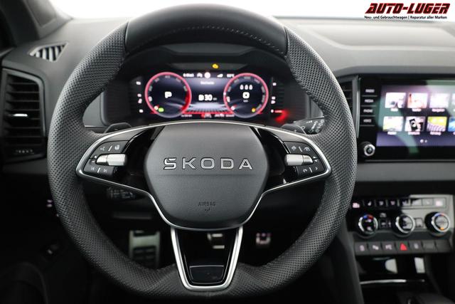 Skoda Karoq Sportline 1.5 TSI DSG Sportline, Pano, AHK, Navi, CANTON, Matrix, AreaView, Side, el. Klappe, FS-beheizbar, 5 J.-Garantie 