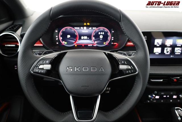 Skoda Fabia Monte Carlo 1.5 TSI DSG Carlo, Ladeboden, LED, Kamera, App-Connect, 17-Zoll 