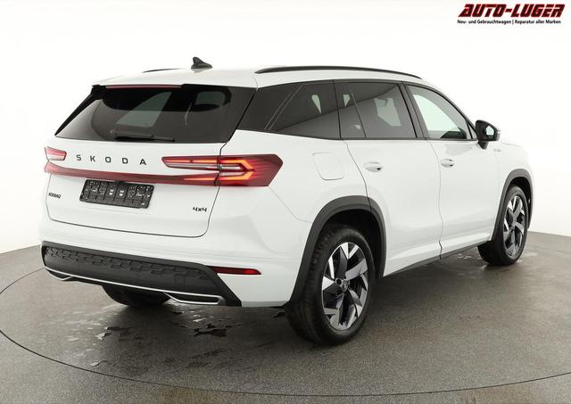 Skoda Kodiaq 2.0 TSI 150 kW 4x4 Sportline DSG Sportline, Pano, AHK, Navi, Matrix, Canton, Side, FS-beheizbar, el. Klappe, Kamera, 19-Zoll, 5 J.-Garantie 