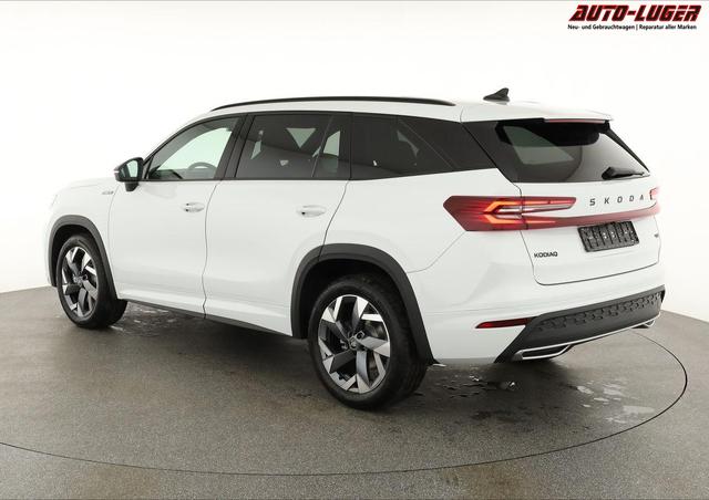 Skoda Kodiaq 2.0 TSI 150 kW 4x4 Sportline DSG Sportline, Pano, AHK, Navi, Matrix, Canton, Side, FS-beheizbar, el. Klappe, Kamera, 19-Zoll, 5 J.-Garantie 