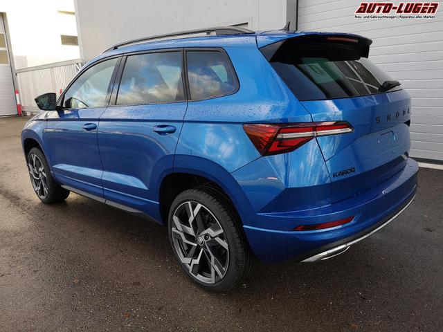 Skoda Karoq Sportline 2.0TDI DSG 4x4 AHK Matrix Leder 19 Zoll 