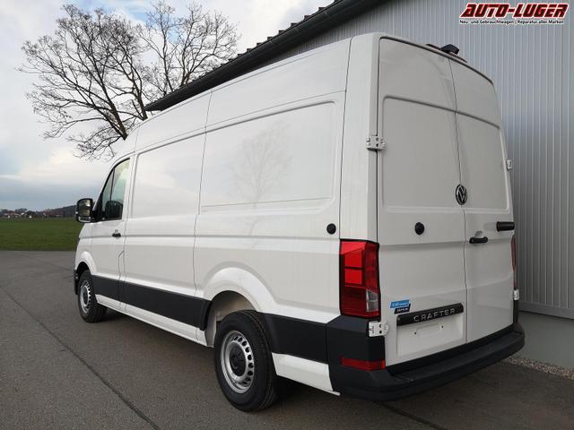 Volkswagen Crafter Kastenwagen Kasten 35 mittellang Hochdach FWD 2.0 TDI L3H3 AHK Kamera 270 Grad App PDC GRA 