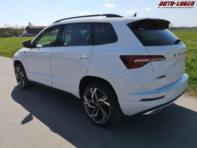 Skoda Karoq Sportline 2.0TDI DSG 4x4 AHK Matrix Leder 19 Zoll 