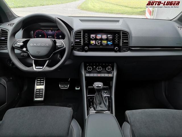 Skoda Karoq Sportline 2.0TDI DSG 4x4 AHK Matrix Leder 19 Zoll 