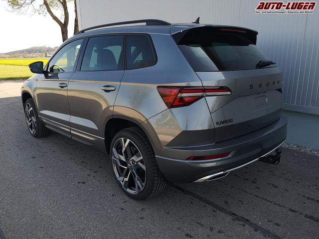Skoda Karoq Sportline 2.0TDI DSG 4x4 AHK Matrix Leder 19 Zoll 
