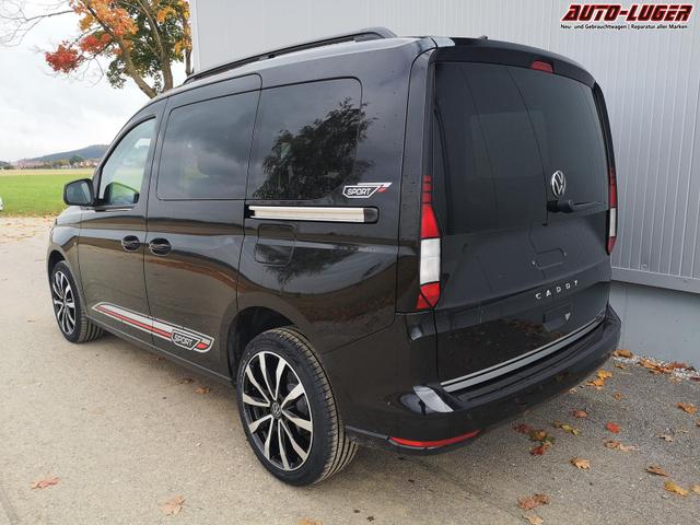 Volkswagen Caddy Basis 1.5TSI Sport Edition ACC Kam GV5 App AHK Reling 