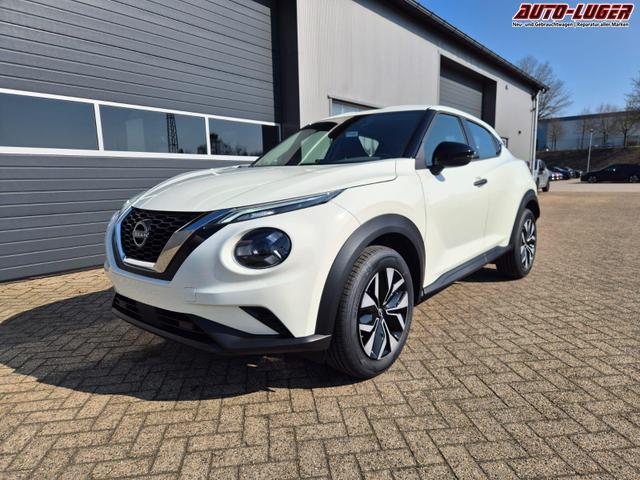 Nissan Juke 1.0 DIG-T 114PS Acenta Klimaautomatik Sitzheizung R&uuml;ckf.Kamera Bluetooth Touchscreen wireless Apple CarPlay Android Auto 