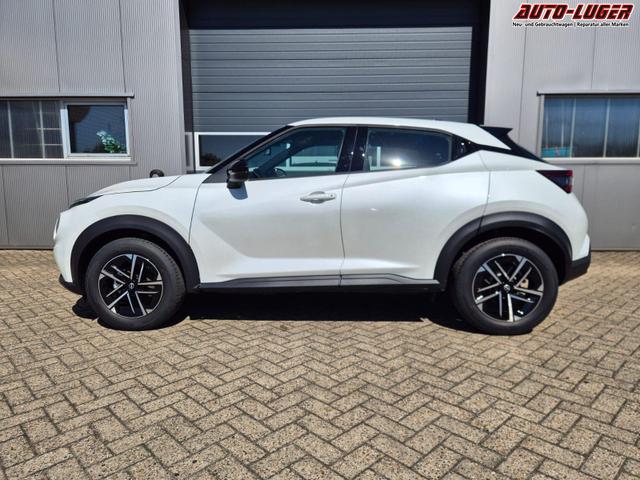 Nissan Juke 1.0 DIG-T 114PS N-Connecta Teil-Leder Klimaautomatik PDC v+h R&uuml;ckf.Kamera Bluetooth Touchscreen Apple CarPlay Android Auto 17"LM 