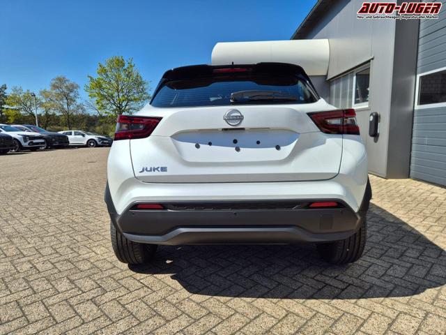 Nissan Juke 1.0 DIG-T 114PS N-Connecta Teil-Leder Klimaautomatik PDC v+h R&uuml;ckf.Kamera Bluetooth Touchscreen Apple CarPlay Android Auto 17"LM 