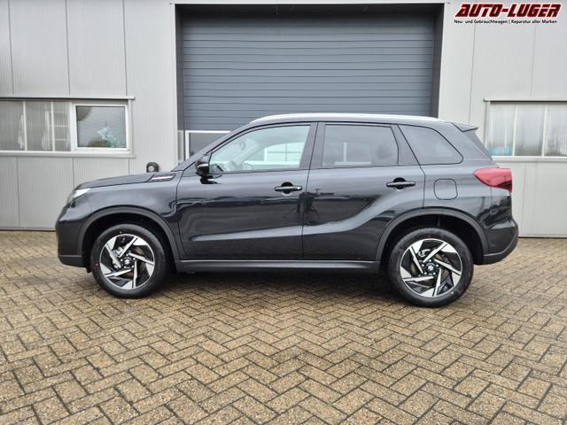 Suzuki Vitara Comfort+ 110PS MHEV 4x4 ALLGRIP 1.4 Boosterjet Allrad Teilleder mit Alcantara Navi Klimaautomatik Sitzheizung ACC PDC v+h R&uuml;ckf.Kamera Suzuki-Radio Apple CarPlay Android Auto Touchscreen 2xKeyless 17-LM 