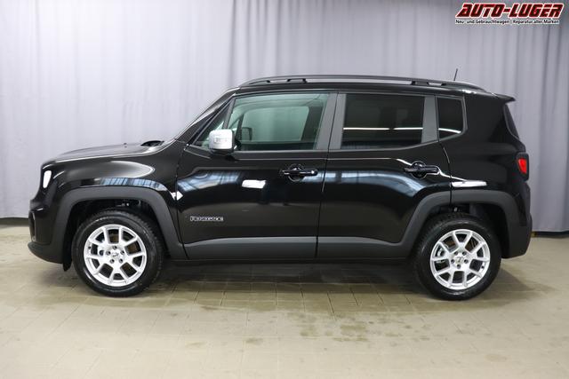 Jeep Renegade 1.0 T3 GSE Limited 999 88 kW601 - Solid Black 020 Stoff schwarz "2T2 Funktions-Paket CommandView® Panorama-Glasschiebedach 2Y7 Business-Paket 7KS Winter-Paket 5CK Solid Black", Beispielbilder, ggf. teilweise mit Sonderausstattung