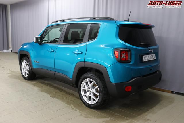 Jeep Renegade 1.0 T3 GSE Limited 999 88 kW470 Bikini Metallic 020 Stoff schwarz "2T2 Funktions-Paket CommandView® Panorama-Glasschiebedach 2Y7 Business-Paket 7KS Winter-Paket 61Q Bikini Metallic", Beispielbilder, ggf. teilweise mit Sonderausstattung