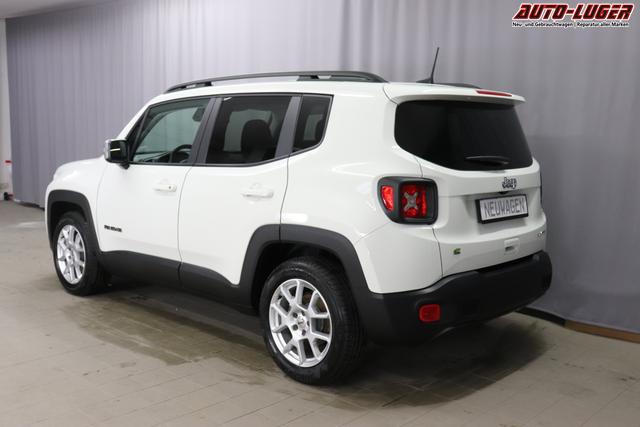 Jeep Renegade 1.5 T4 DCT7 e-Hybrid Limited 1469 96 kW296 Alpine White 020 Stoff Schwarz "7KS Winter-Paket 070 Seitenscheiben hinten und Heckscheibe verdunkelt 5CA Alpine White"