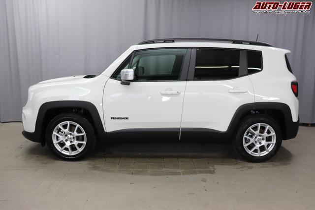 Jeep Renegade 1.5 T4 DCT7 e-Hybrid Limited 1469 96 kW296 Alpine White 020 Stoff Schwarz "7KS Winter-Paket 070 Seitenscheiben hinten und Heckscheibe verdunkelt 5CA Alpine White"
