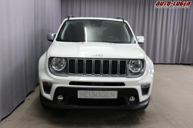 Jeep Renegade 1.5 T4 DCT7 e-Hybrid Limited 1469 96 kW296 Alpine White 020 Stoff Schwarz "7KS Winter-Paket 070 Seitenscheiben hinten und Heckscheibe verdunkelt 5CA Alpine White"