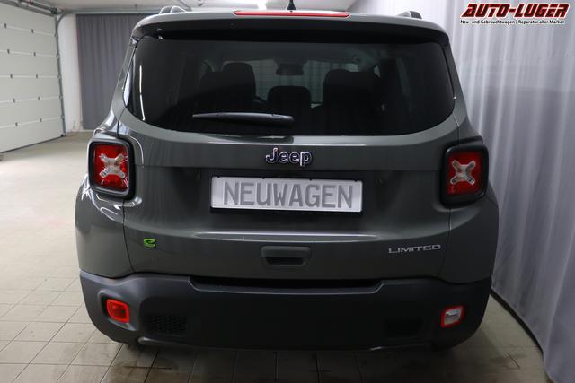 Jeep Renegade 1.5 T4 DCT7 e-Hybrid Limited 1469 96 kW503 Sting Grey 020 Stoff Schwarz "7KS Winter-Paket 070 Seitenscheiben hinten und Heckscheibe verdunkelt 8CZ Sting Grey"