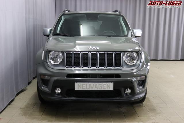 Jeep Renegade 1.5 T4 DCT7 e-Hybrid Limited 1469 96 kW503 Sting Grey 020 Stoff Schwarz "7KS Winter-Paket 070 Seitenscheiben hinten und Heckscheibe verdunkelt 8CZ Sting Grey"
