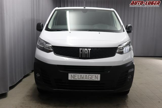 Fiat Scudo L3 2.0 145PS MT 549 - WEISS 969 - Standard Sitze "980 vollwertiges Ersatzrad 9A1 Pack Visibility Schweibenwischer mit Regensensor Elektrische und beheizbare Außenspiegel, anklappbar Nebelscheinwerfer Serie: 516 Heckflügeltüren 450 Höhenverstellbarer Fahrersitz 056 Berganfahrhilfe 149 Trennwand ohne Fenster 025 Klimaanlage"