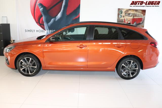 Hyundai i30 GO+ 1.0 TGDi DCT 73 kW (100 PS) Navigationssystem, Radio, DAB, Android Auto, Apple CarPlay, 2-Zonen-Klimaautomatik, Lenkradheizung, Sitzheizung, Induktionsladen des Smartphones, 17" Leichtmetallfelgen, uvm. 