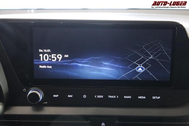 Hyundai i20 (BC3) GO 1.2 MPI b5bg1 MY2025 Dragon Red, Beispielbilder, ggf. teilweise mit Sonderausstattung