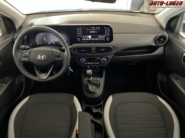 i10 GO Plus Navi 1,2 MT Vibrant Blue PearlMY2025, Beispielbilder, ggf. teilweise mit Sonderausstattung