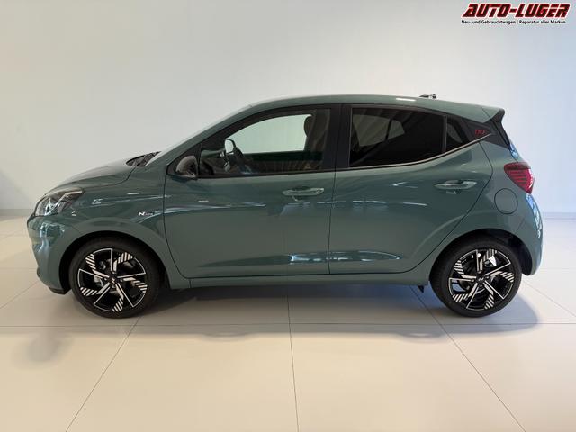 Hyundai i10 N Line Mangrove Green