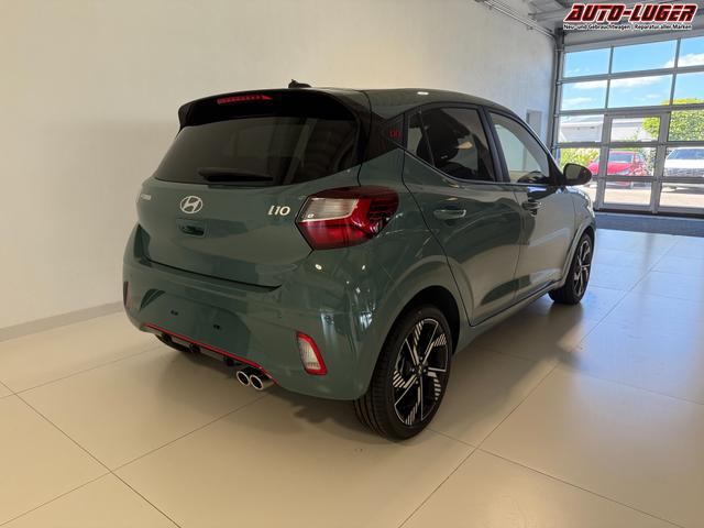 Hyundai i10 N Line Mangrove Green