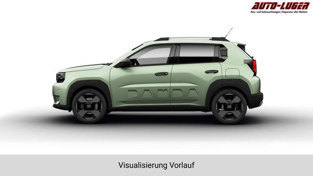 Fiat Grande Panda 368 Acqua Blau Metallic, Beispielbilder, ggf. teilweise mit Sonderausstattung