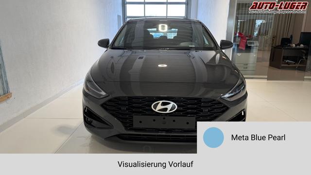 i30 Meta Blue Vorlauf, Beispielbilder, ggf. teilweise mit Sonderausstattung