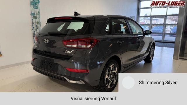 i30 Shimmering Silver Vorlauf, Beispielbilder, ggf. teilweise mit Sonderausstattung