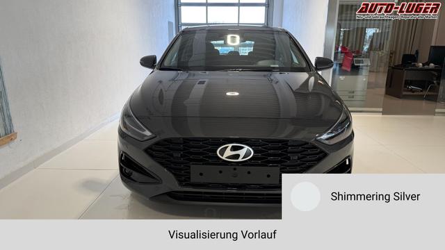 i30 Shimmering Silver Vorlauf, Beispielbilder, ggf. teilweise mit Sonderausstattung