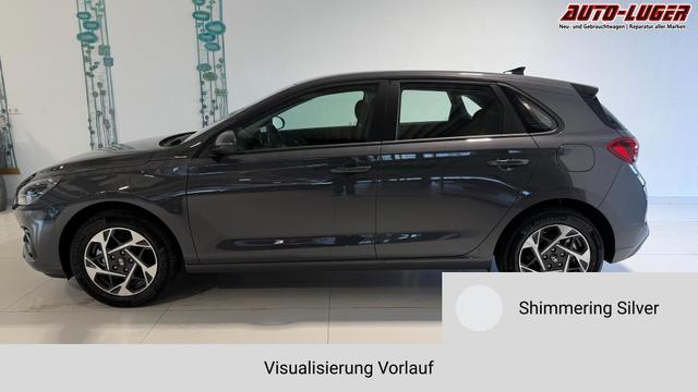 i30 Shimmering Silver Vorlauf, Beispielbilder, ggf. teilweise mit Sonderausstattung