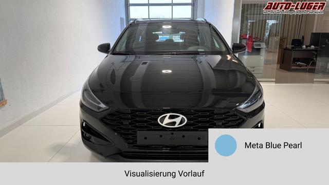 i30 Meta Blue Vorlauf, Beispielbilder, ggf. teilweise mit Sonderausstattung