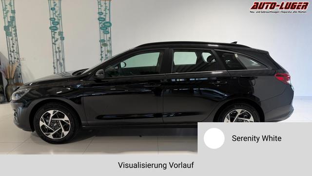 i30 Serenity White Vorlauf, Beispielbilder, ggf. teilweise mit Sonderausstattung