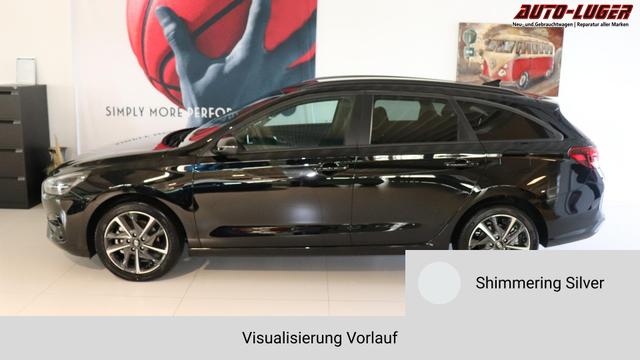 i30 Shimmering Silver Vorlauf, Beispielbilder, ggf. teilweise mit Sonderausstattung