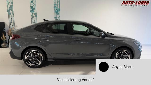 i30 Abyss Black Vorlauf, Beispielbilder, ggf. teilweise mit Sonderausstattung